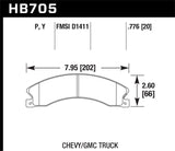 Hawk Performance LTS Rear Brake Pads - HB705Y.776