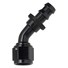 Load image into Gallery viewer, Fragola Performance Systems 204508-BL 8000 Series Push-Lite Race Hose End - 45 Degree