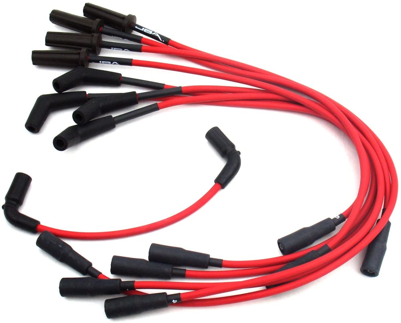 JBA W0812 | 10-20 CHEVROLET CAMARO 6.2L IGNITION WIRES - RED; 2010-2020 - eliteracefab.com