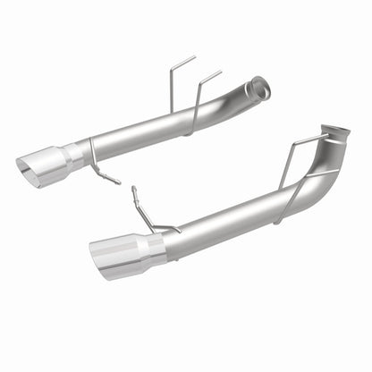MagnaFlow 13 Ford Mustang Dual Split Rear Exit Stainless Axle-Back Cat Back Exhaust (Competition) Magnaflow