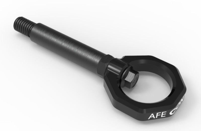 aFe Control Rear Tow Hook Black BMW F-Chassis 2/3/4/M - eliteracefab.com