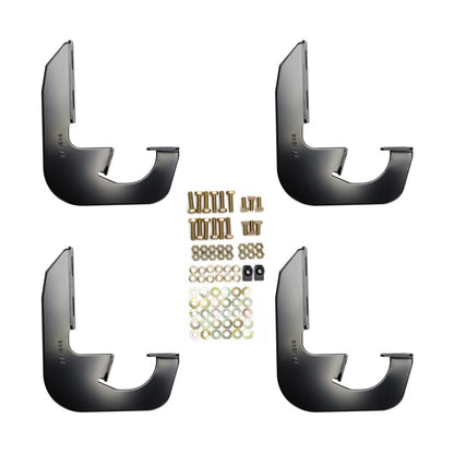 Westin 2011-2018 Dodge/Jeep Durango Running Board Mount Kit - Black - eliteracefab.com