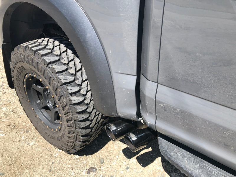 Injen 17-20 Ford F150 Raptor Super Crew V6 3.5L 3in Cat-Back SS Exhaust w/ Dual Black Chrome Tips Injen
