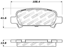 Load image into Gallery viewer, STOPTECH PERFORMANCE 02-03 WRX REAR BRAKE PADS, 309.07700 - eliteracefab.com