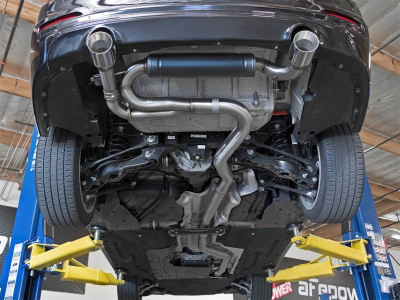 afe POWER MACH Force-Xp 16-17 BMW 340i/340ix/ 3.0L 304 SS Cat-Back Exhaust System - eliteracefab.com