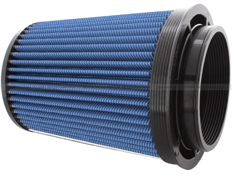 aFe MagnumFLOW Air Filter Pro 5R 5in F x 7in B (INV) x 5.5in T (INV) x 8in H - eliteracefab.com