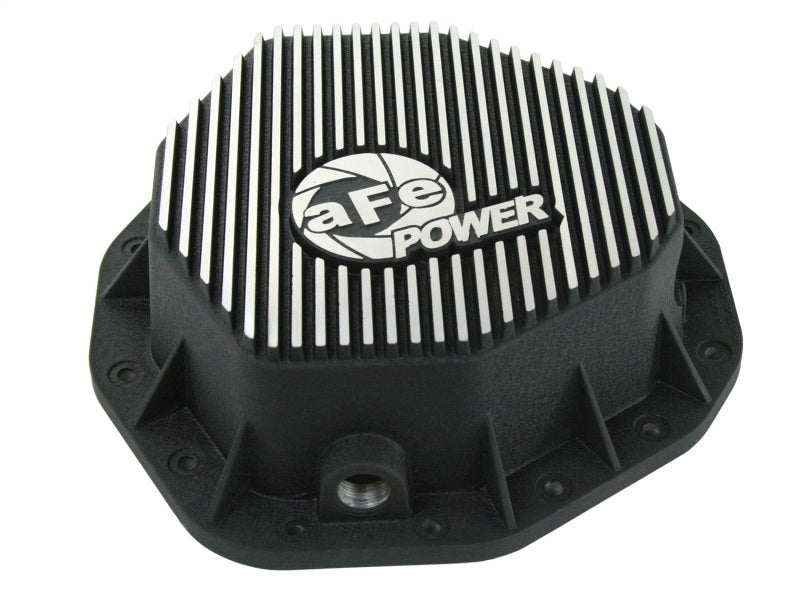 aFe Power Cover Rear Differential w/ 75W-90 Gear Oil Dodge Diesel Trucks 03-05 L6-5.9L - eliteracefab.com