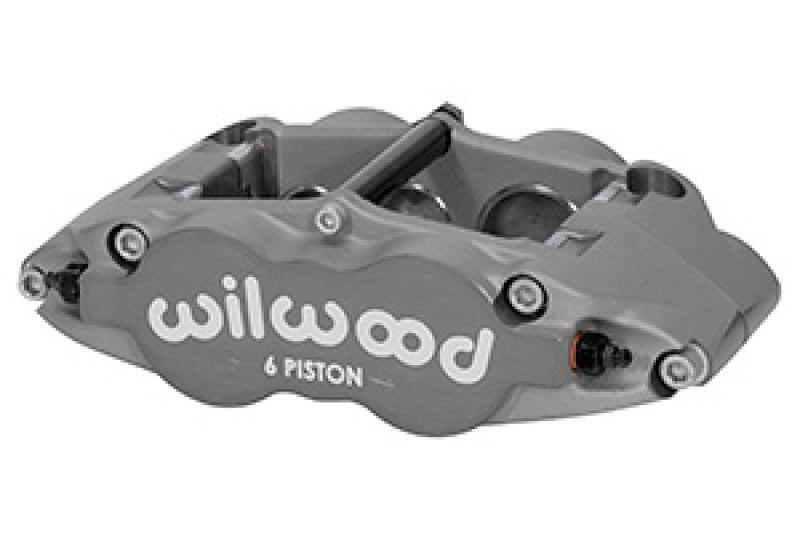 Wilwood Caliper-Forged Narrow Superlite 6R-R/H 1.75/1.25in/1.25in Pistons 1.25in Rotor - Anodized Wilwood