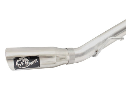 aFe MACHForce XP Exhaust Cat-Back 2.5/3in SS-409 w/ Polished Tip 05-15 Nissan Xterra V6 4.0L aFe