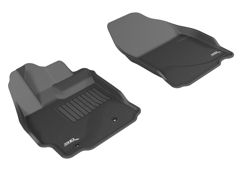 3D MAXpider 2014-2016 Scion TC Kagu 1st Row Floormat - Black - eliteracefab.com