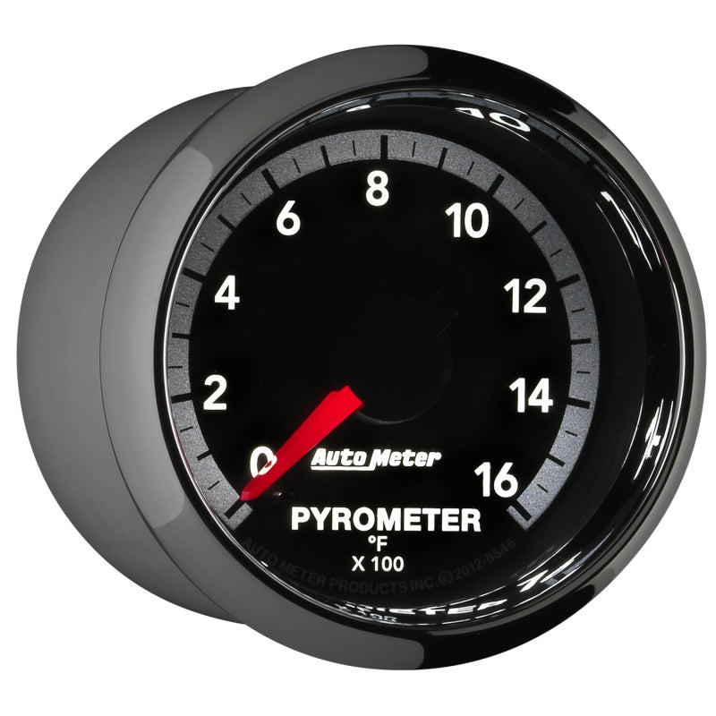 AutoMeter GAUGE; PYRO. (EGT); 2 1/16in.; 1600deg.F; STEPPER MOTOR; RAM GEN 4 FACT. MATCH Ram - eliteracefab.com