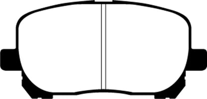 EBC 02-08 Pontiac Vibe 1.8 Yellowstuff Front Brake Pads - eliteracefab.com