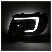 Load image into Gallery viewer, Spyder Toyota Tacoma 05-11 Projector Headlights - Light Bar DRL - Black PRO-YD-TT05V2-LB-BK - eliteracefab.com