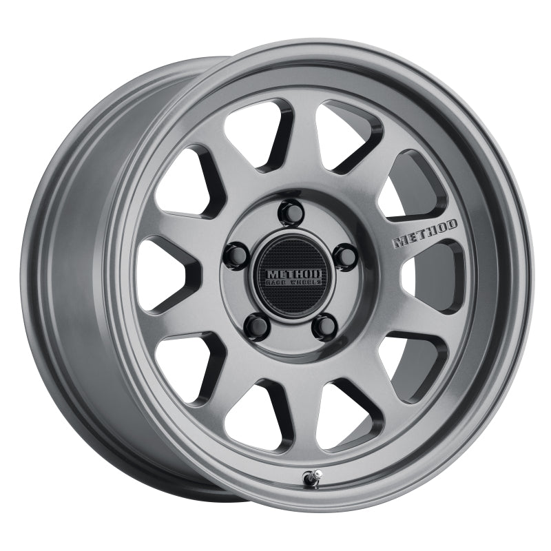 Method MR316 17x8.5 0mm Offset 5x150 110.5mm CB Gloss Titanium Wheel - eliteracefab.com