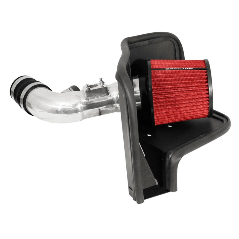 Spectre 09-14 Toyota Corolla 1.8L Air Intake Kit - Polished w/Red Filter - eliteracefab.com