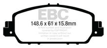 Load image into Gallery viewer, EBC 13+ Honda Accord Coupe 2.4 EX Redstuff Front Brake Pads - eliteracefab.com