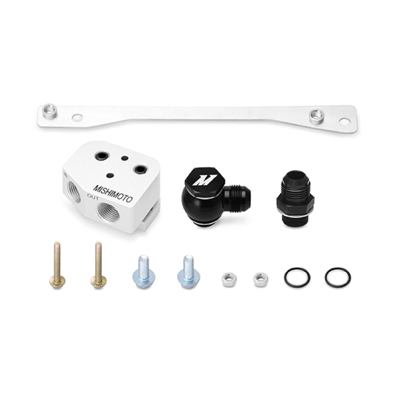 Mishimoto 04-06 Pontiac GTO LS1/LS2 Front-Sump Oil Cooler Adapter - eliteracefab.com