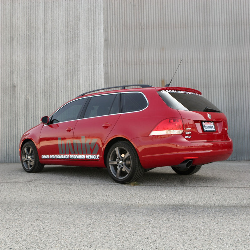 Banks Power 11-13 VW Jetta Sedan/Wagon 2.0L TDI Monster Exhaust Sys - SS Single Exhaust w/ Black Tip - eliteracefab.com