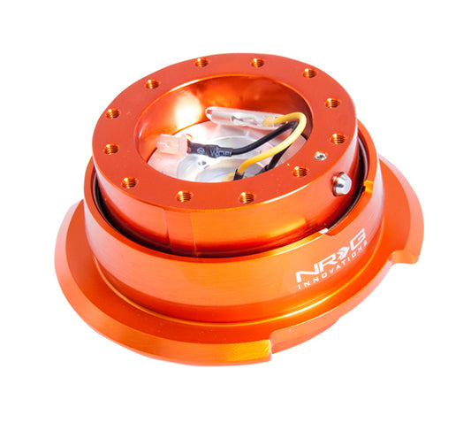NRG Innovations Gen 2.8 Quick Release Kit - Orange / Titanium Chrome – SRK-280OR