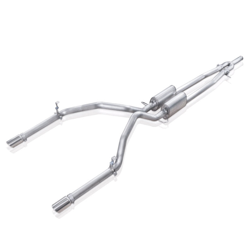 Stainless Works Chevy Silverado/GMC Sierra 2007-16 5.3L/6.2L Exhaust Y-Pipe Under Bumper Exit Stainless Works