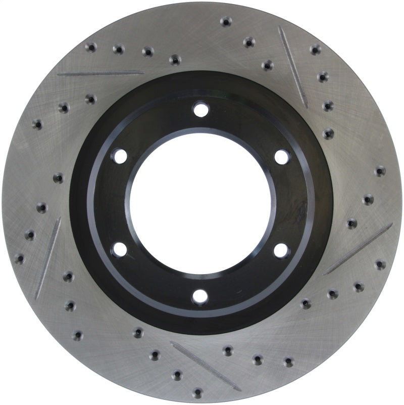 StopTech Slotted & Drilled Sport Brake Rotor Stoptech