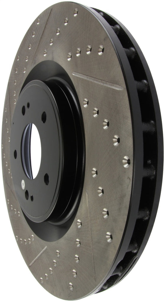 StopTech Slotted & Drilled Sport Brake Rotor - eliteracefab.com