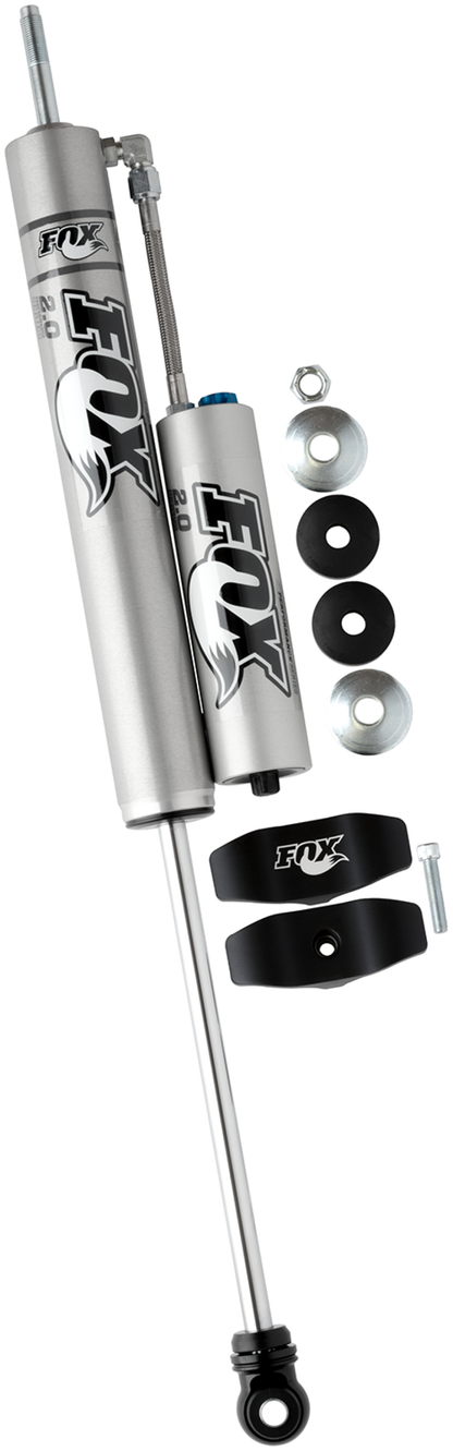 Fox 07+ Jeep JK 2.0 Factory Series 11.6in. Smooth Body R/R Front Shock w/CD Adj. / 4-6in. Lift - eliteracefab.com