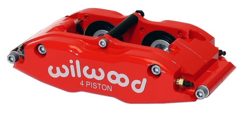 Wilwood Caliper-BNSL4R-Red 1.75in Pistons 1.25in Disc Wilwood