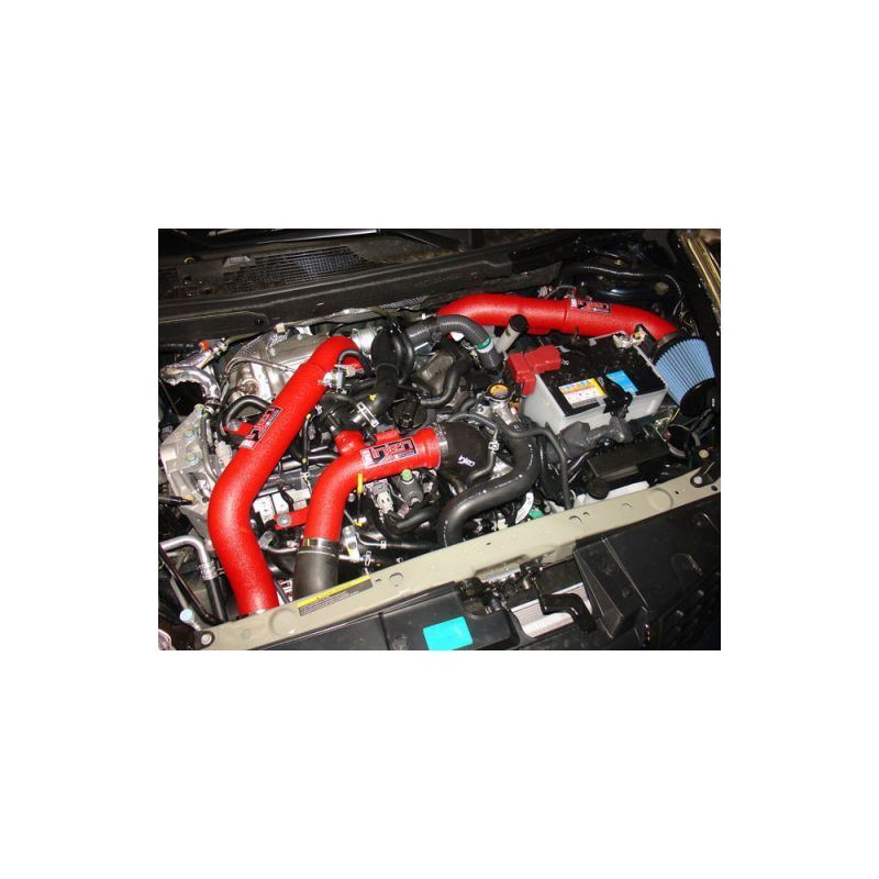 Injen 11-14 Nissan Juke 1.6L Nismo Turbo Upper Intercooler Piping Kit - Wrinkle Red - eliteracefab.com