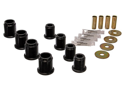 Energy Suspension 6/95-04 Toyota Pick Up 4W (Exc T-100/Tundra) Black Front Control Arm Bushing Set - eliteracefab.com