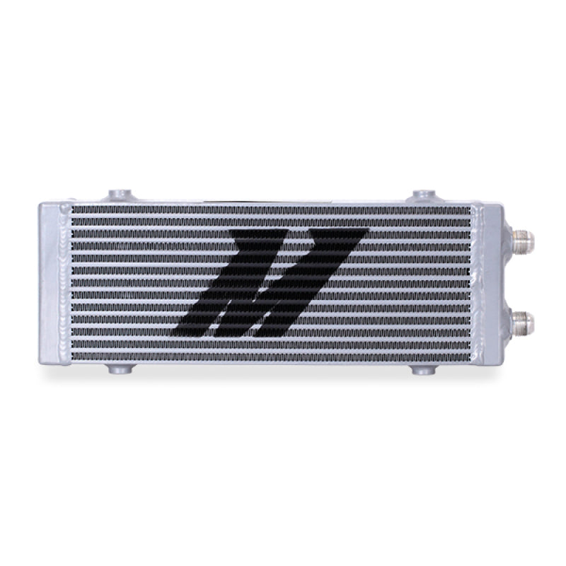 Mishimoto Universal Medium Bar and Plate Dual Pass Silver Oil Cooler - eliteracefab.com