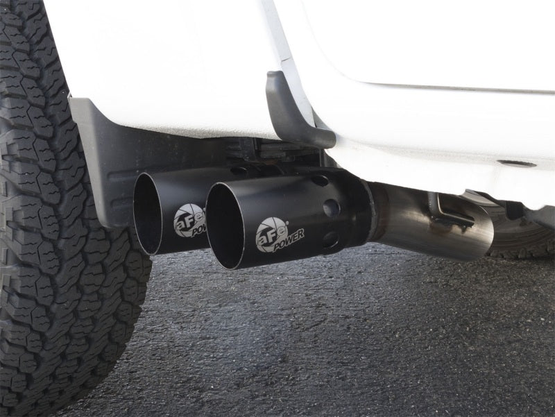 aFe Rebel Series DPF-Back 3in Side Exit SS Exhaust w/ IC Black Tip 2016 GM Colorado/Canyon 2.8L (td) aFe