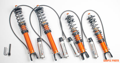 Moton 2-Way Clubsport Coilovers True Coilover Style Rear Ferrari 550/575 02-06 (Incl Springs)