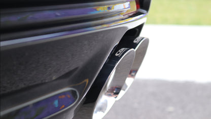 Corsa 16-18 Cadillac ATS-V 3.6T 4in Black Sport Axle-Back Exhaust CORSA Performance