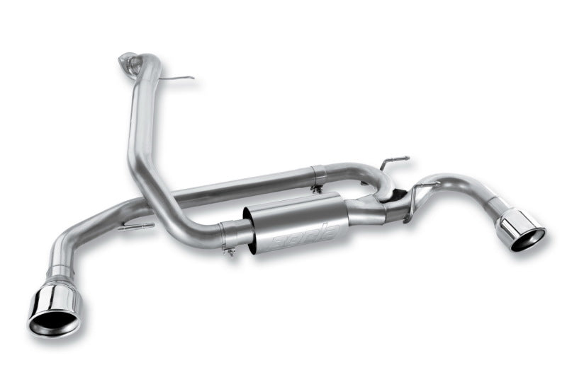 Borla 10-13 Mazda 3/Mazdaspeed 3 2.5L/2.3L Turbo FEW MT Hatchback SS Exhaust (rear section only) - eliteracefab.com