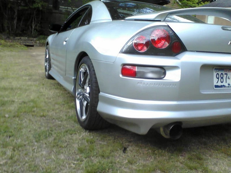 Spyder Mitsubishi Eclipse 00-02 Euro Style Tail Lights Black ALT-YD-ME00-BK - eliteracefab.com