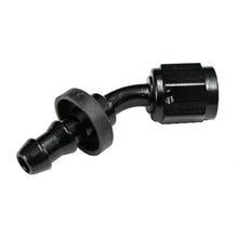 Load image into Gallery viewer, Fragola Performance Systems 204508-BL 8000 Series Push-Lite Race Hose End - 45 Degree