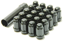 Load image into Gallery viewer, WHEEL MATE MUTEKI CLOSED END LUG NUTS – DEEP BLACK 12×1.50 - eliteracefab.com