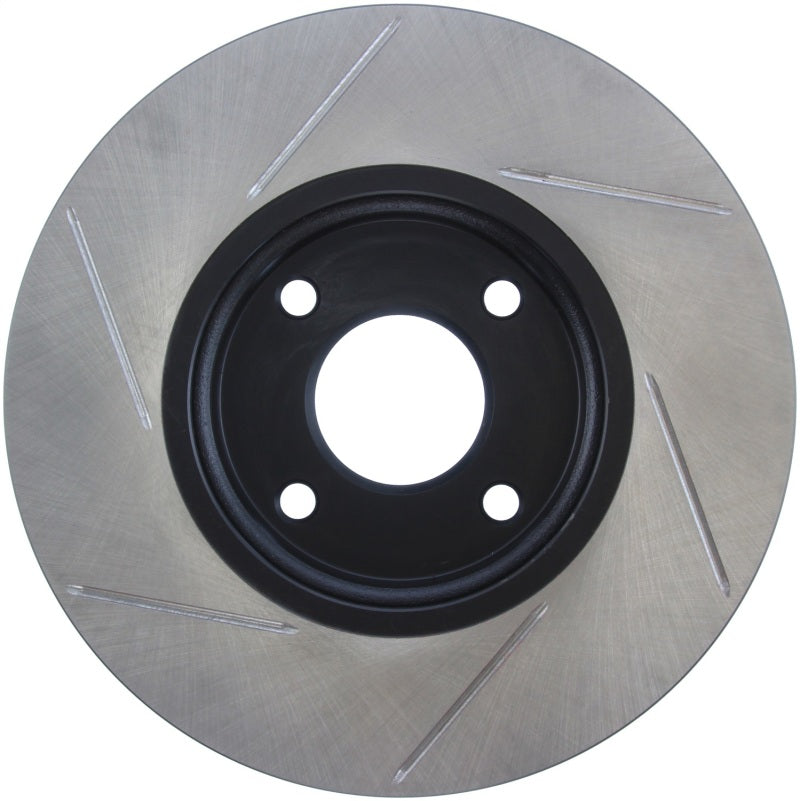 StopTech 2014 Ford Fiesta Left Front Disc Slotted Brake Rotor - eliteracefab.com