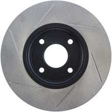 Load image into Gallery viewer, StopTech 2014 Ford Fiesta Left Front Disc Slotted Brake Rotor - eliteracefab.com