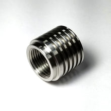 Load image into Gallery viewer, Stainless Bros M18x1.5 O2 Sensor Bung with Built in Heat Sink - eliteracefab.com