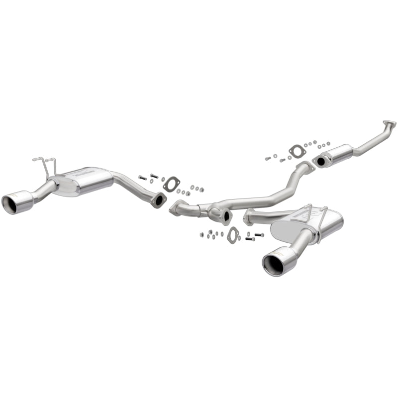 MagnaFlow Cat-Back 2016 Honda Civic (Sedan Only) 1.5L L4 Turbo 2.25in SS Dual Outlet - eliteracefab.com