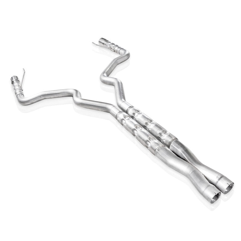 Stainless Works 2015-16 Mustang GT 3in Catback X-Pipe Retro Chambered Mufflers 2-1/2in Cores Stainless Works