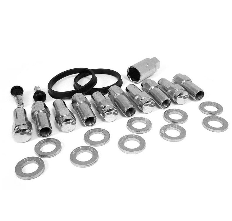 Race Star 14mm x 1.5 Open End 1.38in Shank w/ .875in Head 15+ Mustang Deluxe Lug Kit - 10 PK - eliteracefab.com