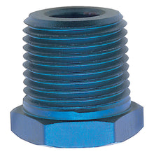 Load image into Gallery viewer, Russell Performance 3/4in Male to 1/2in Female Pipe Bushing Reducer (Blue)