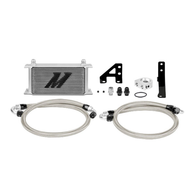 Mishimoto 15 Subaru STI Oil Cooler Kit - Silver - eliteracefab.com