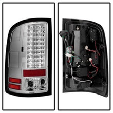 Load image into Gallery viewer, Spyder GMC Sierra 07-13 (Not fit 3500 Dually 4 Rear Wheels)LED Tail Lights Chrome ALT-YD-GS07-LED-C - eliteracefab.com