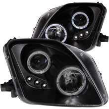 Load image into Gallery viewer, ANZO USA Honda Prelude Projector Headlights W/ Halo Black W/ Led; 1997-2001 - eliteracefab.com