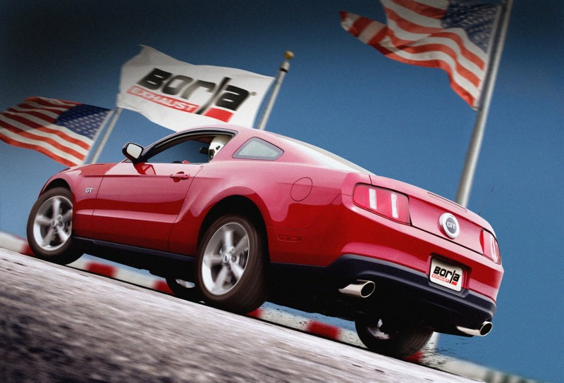 Borla 2010 Mustang GT 4.6L V8 ATAK Catback Exhaust - eliteracefab.com