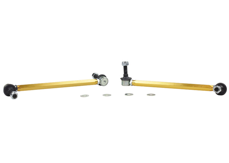 Whiteline 05-10 Chevy Cobalt/6/09+ Cruze/06-11 HHR Front Sway Bar - Link Assembly H/D Adj Steel Ball - eliteracefab.com